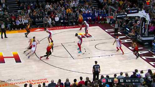 《NBA全场集锦》【原声】活塞81-104爵士 米切尔23分3助攻战斧劈扣技惊四座