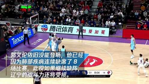 《辽宁男篮》【前瞻】辽宁VS浙江 辽宁主场盼复仇浙江