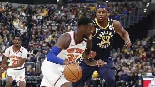 《NBA全场集锦》【原声】尼克斯92-85步行者 莫里斯末节超神终结比赛