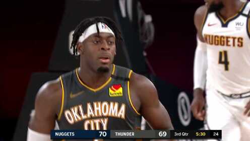 《NBA全场集锦》【纯享】掘金vs雷霆精华回放 约基奇30+12+10 助队加时取胜