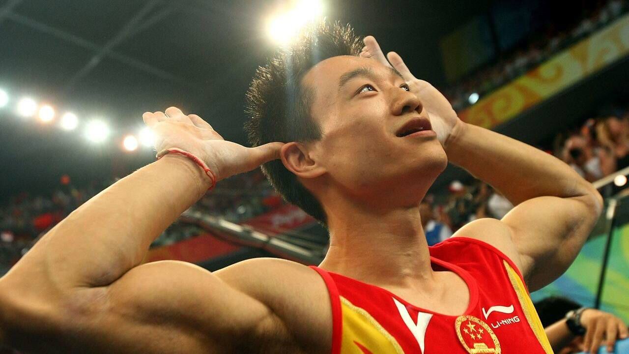 2008奥运经典回顾杨威全能决赛自由操回顾_高清1080P在线观看平台_腾讯视频