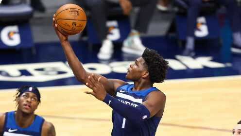 《NBA骑士》【球星】爱德华兹vs骑士集锦 新科状元生涯效率巅峰一战