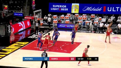 《NBA全场集锦》羽雕弓长翎箭  特雷杨不讲理三分极速命中