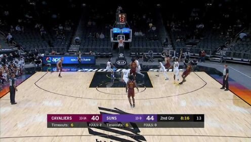 《NBA全场集锦》面对篮筐毫不留情 温德勒起飞暴扣砸筐而入