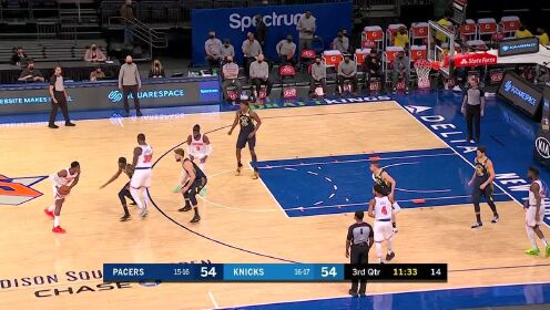 《NBA全场集锦》连续冲击对手防线 迈克德莫特状态火热连续砍分
