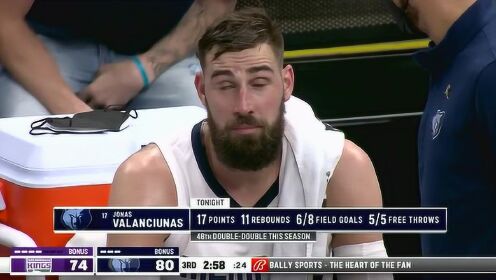 《NBA全场集锦》国王vs灰熊第3节中文解说回放