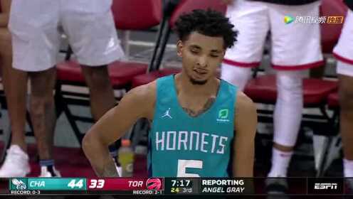 《NBA全场集锦》【纯享】黄蜂vs猛龙精华回放 巴恩斯23+5+4斯尼德两罚不中错失绝杀