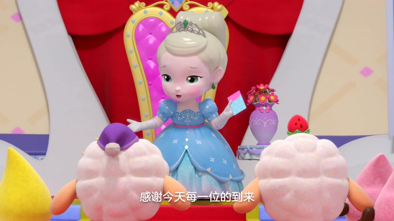 彩虹宝宝合集:冰灵公主给大家讲故事