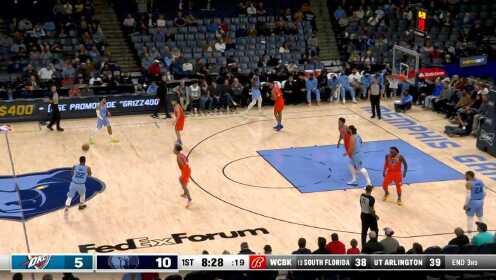 《NBA全场集锦》请你吃火锅！贝恩空切篮下惨遭曼钉板大帽
