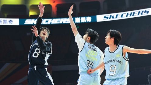 篮球3V3决赛上：湖北湖南联队vs吉林辽宁联队