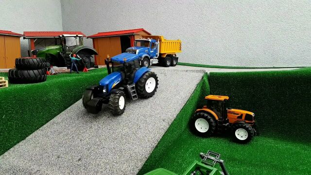 工程车玩具总动员 第22集 工程车建造桥梁