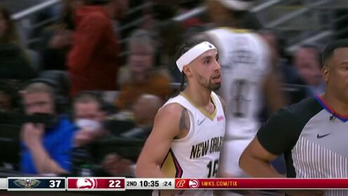 《NBA全场集锦》【回放】鹈鹕vs老鹰第2节中文解说回放