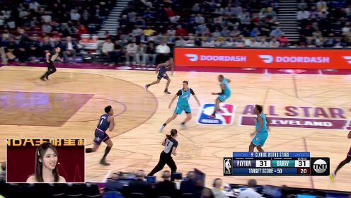 《NBA全明星》画面先给恩比德再给唐斯 安妮：导播搞事情
