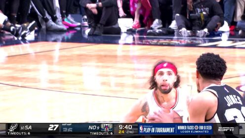 《NBA全场集锦》【纯享】马刺vs鹈鹕精华回放 CJ麦科勒姆32分挺进下一场附加赛