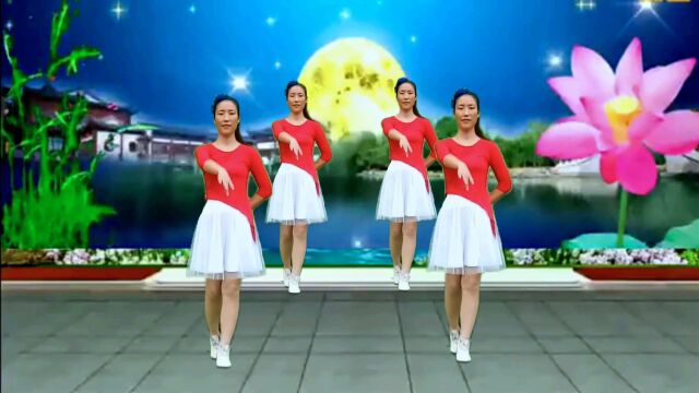 星月组合:演唱《又是一年月儿圆》花好月圆思乡情,舞美歌好听