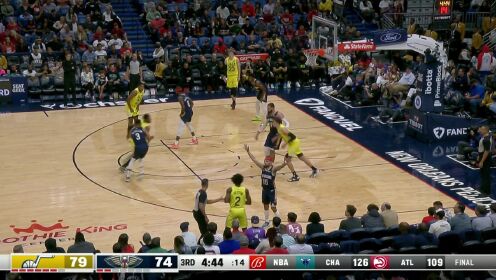 《NBA全场集锦》芬兰小司机可不是徒有虚名 马尔卡宁三分+骑马射箭连取5分