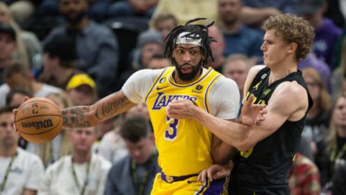 《NBA全场集锦》【球星】浓眉vs爵士集锦 狂砍29+4轰炸内线硬刚防守