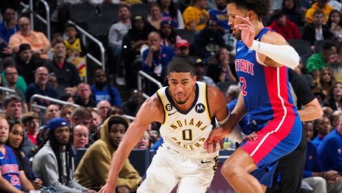 《NBA全场集锦》【球星】哈利伯顿vs活塞集锦 全场24+10两记致命三分一锤定音
