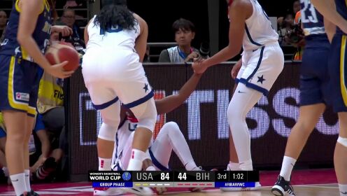 《FIBA》美国vs波黑第3节中文解说回放