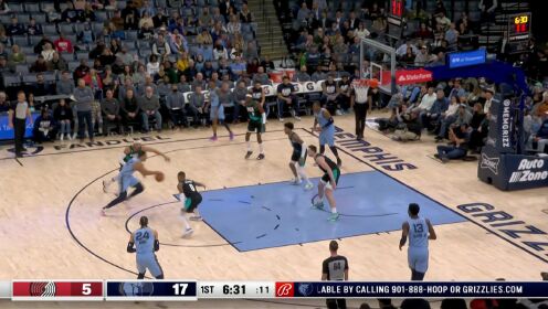 《NBA全场集锦》一人撑起进攻端 格兰特暴扣上篮连续开花