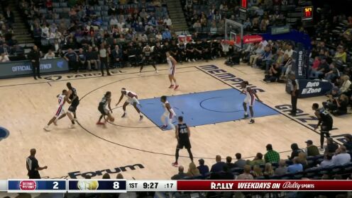 《NBA全场集锦》嗖的一下就过去了！莫兰特超快变相误导突破轻取两分
