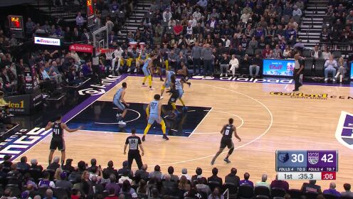 《NBA全场集锦》【纯享】灰熊vs国王精华回放 国王制造三分雨万箭穿心