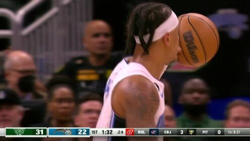 《NBA全场集锦》雄鹿vs魔术第1节中文解说回放