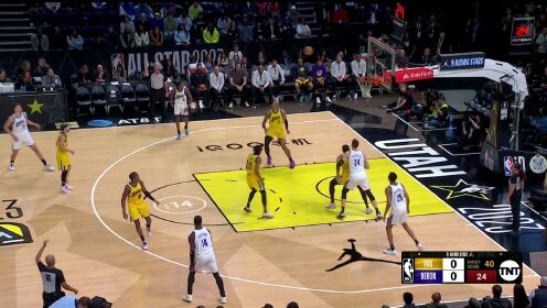 《NBA全明星》2023NBA全明星新秀挑战赛：加索尔队vs德隆队英文原声回放