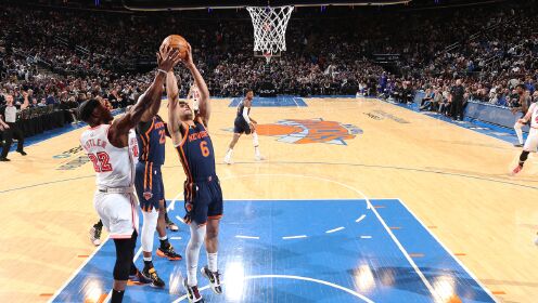 《NBA全场集锦》【球星】格雷姆斯斯vs热火集锦 狂砍23+8+4 尼克斯大胜热火
