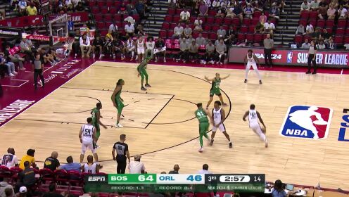 《NBA全场集锦》极致的个人能力！萨姆-格里塞尔抢断成功快攻反击打进2分