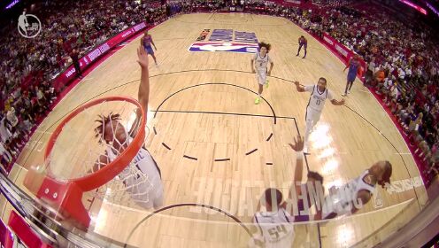 《NBA全场集锦》摔在空中失衡打进 杰伦马丁强突完成加时赛绝杀