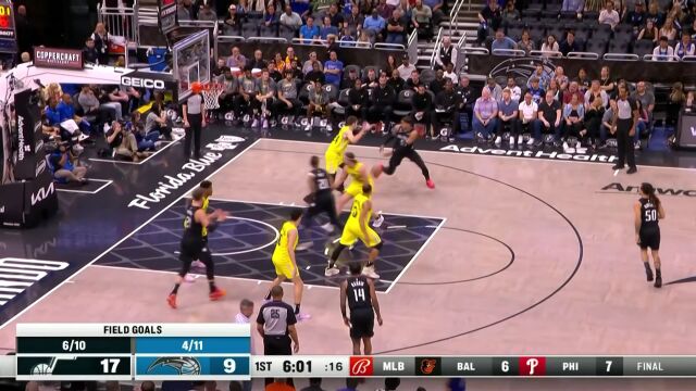 回顾魔术vs爵士过往交战记录 魔术青年才俊挑战盐湖城