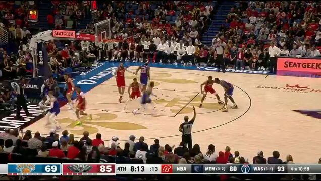 尼克斯vs鹈鹕中文解说全场回放