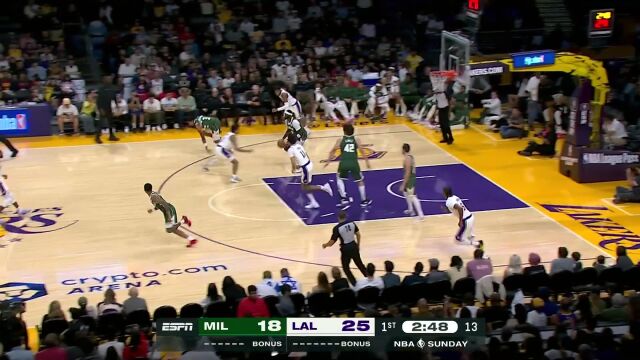 最好的进攻就是防守！马洪-博尚大帽克里斯蒂随后妙传佩恩上篮轻取2分