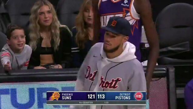 NBA季前赛：太阳vs活塞第4节中文解说回放