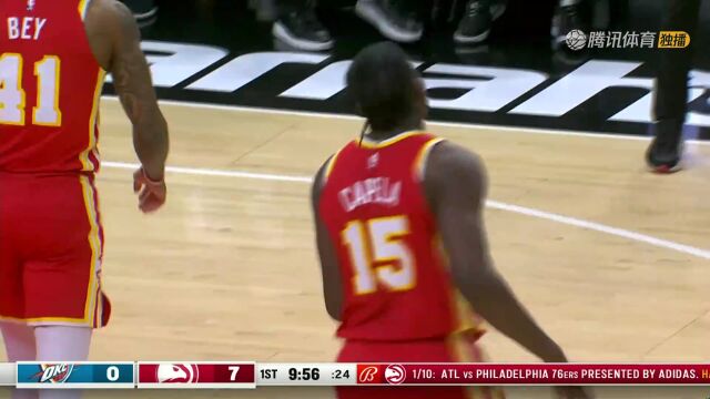 老鹰全民皆兵四人得分上20击败雷霆