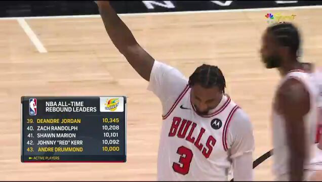 NBA常规赛：爵士vs公牛第2节英文原声回放