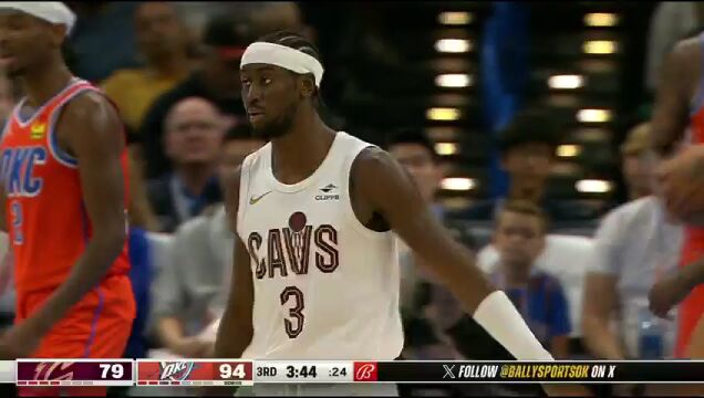 骑士vs雷霆第3节中文解说回放