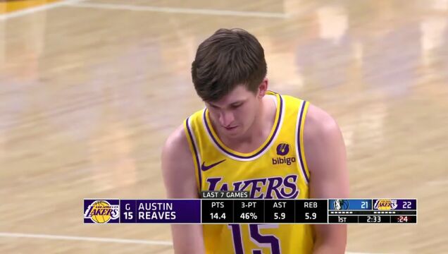 独行侠vs湖人第1节英文原声回放