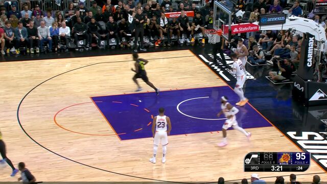 KD镰刀继续挥舞轻松笑纳两分 塞克斯顿快攻上篮及时止血