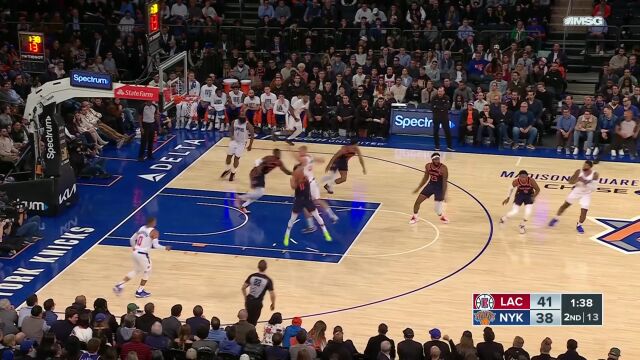 无心插柳柳成荫 兰德尔送出空配连线篮球直接进筐