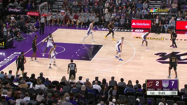 米切尔vs国王集锦 22分独木难支遗憾输球