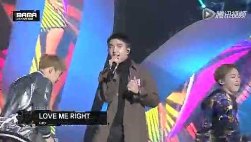 2015MAMA亚洲音乐盛典 EXO《Love Me Right》