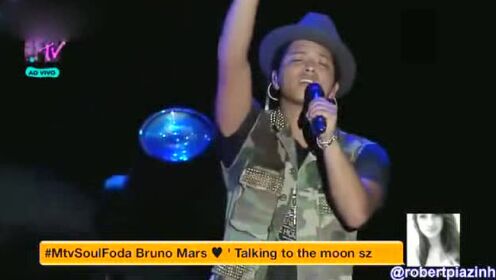 Bruno Mars《Talking To The Moon》火星哥的现场就是赞