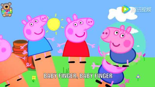 家人主题:peppa pig finger family_腾讯视频