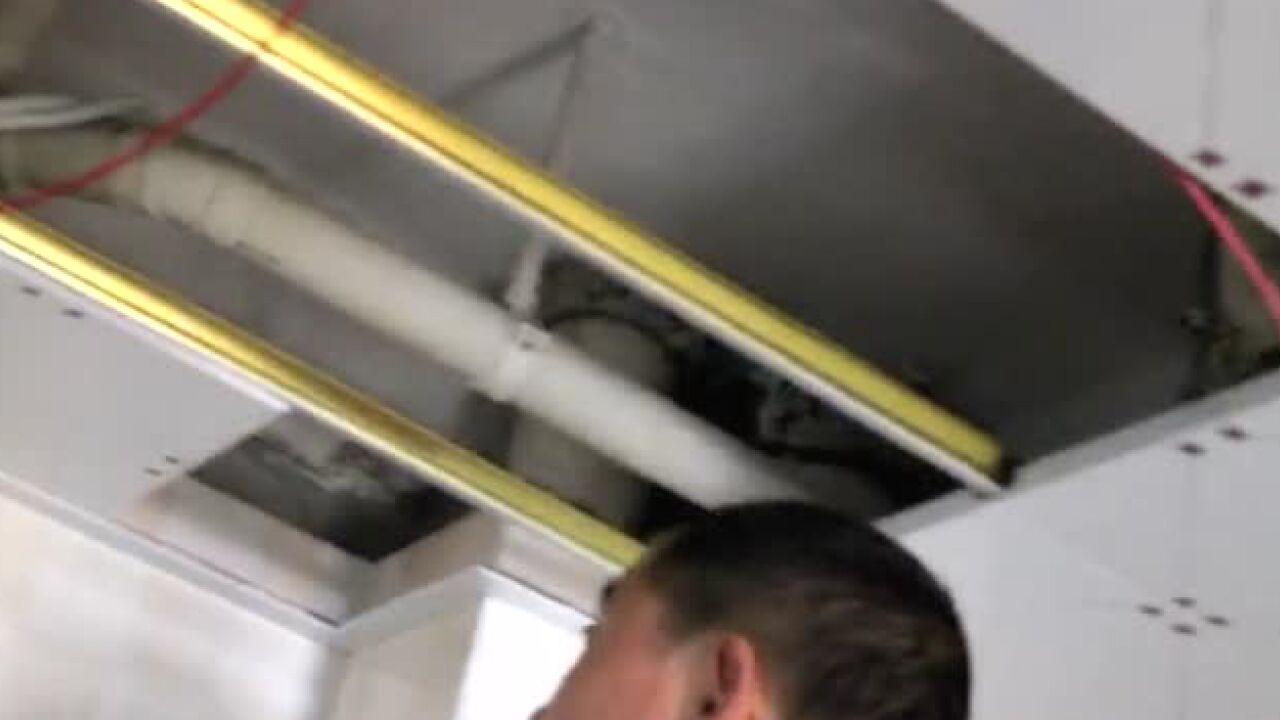 铝扣板安装演示_高清