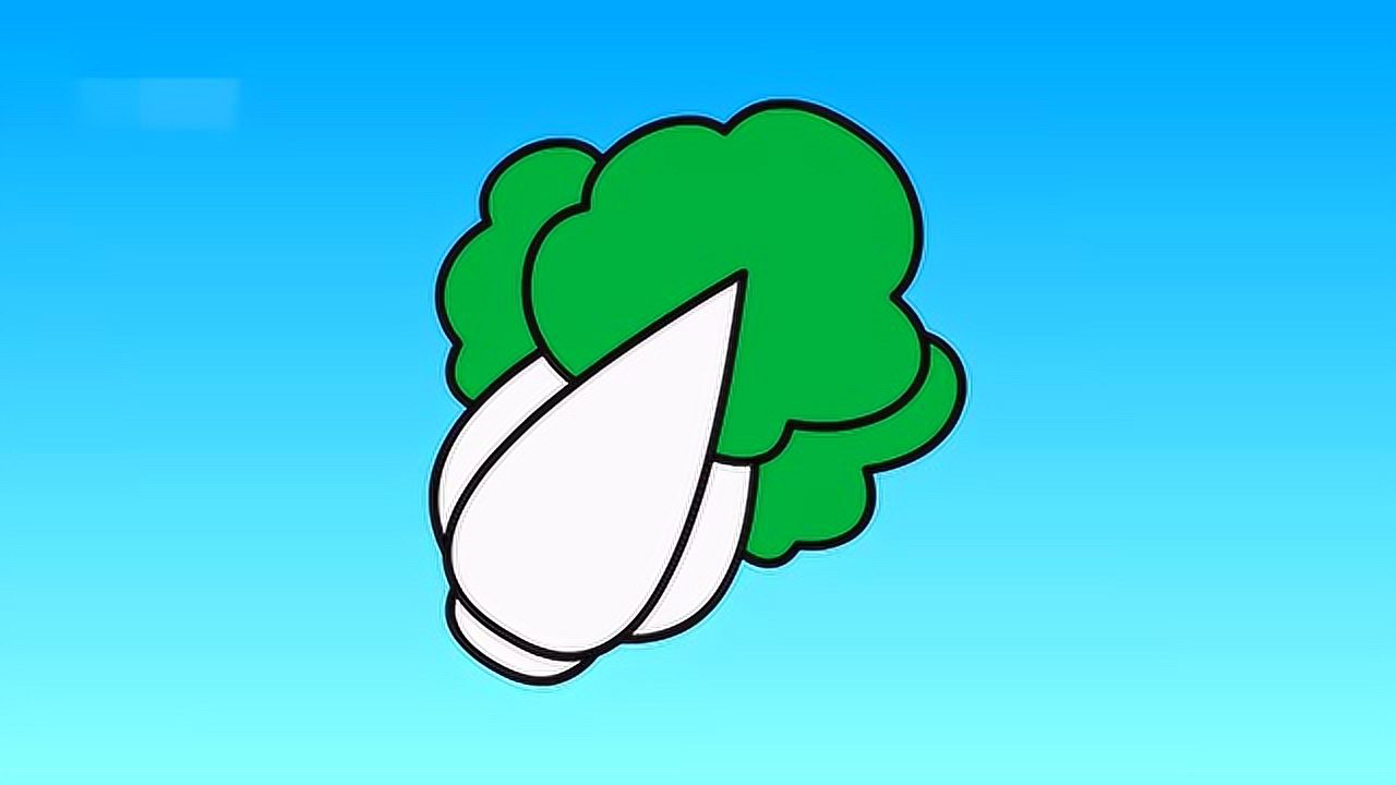 育儿那些不算事之儿童简笔画教学画白菜
