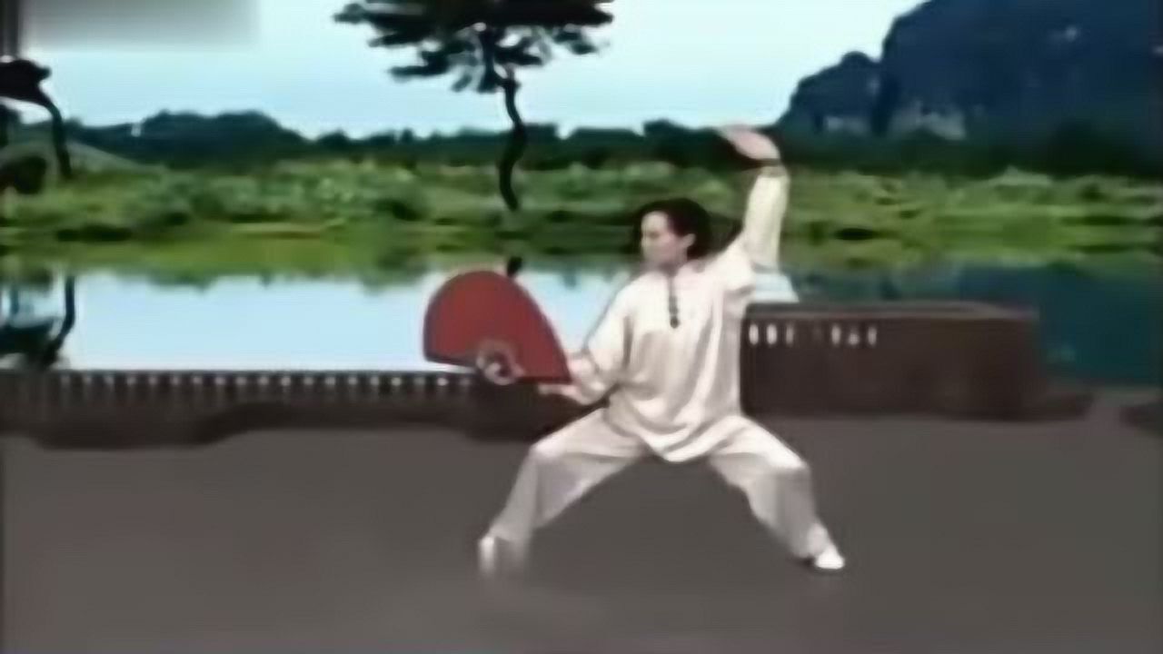 中国功夫扇第一套太极功夫扇分解教学_高清1080P在线观看平台_腾讯视频