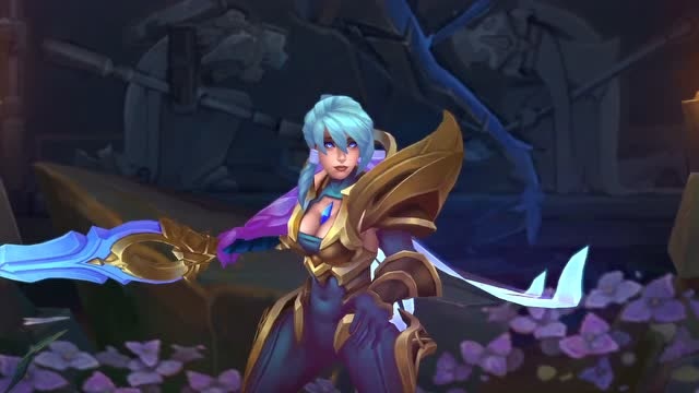 英雄联盟放逐之刃锐雯新皮肤黎明使者宣传cg