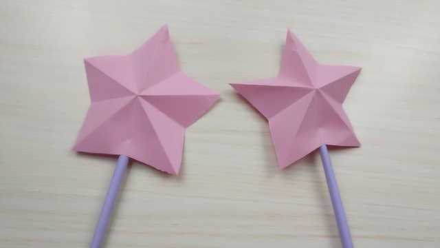 折纸视频教程 如何手工制作神奇魔法棒?